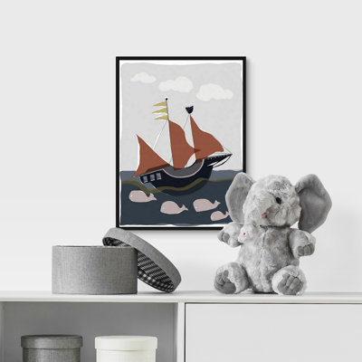 Art sur toile ahoy ii Sikes