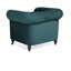 Lakefront Velvet Armchair-1663207485