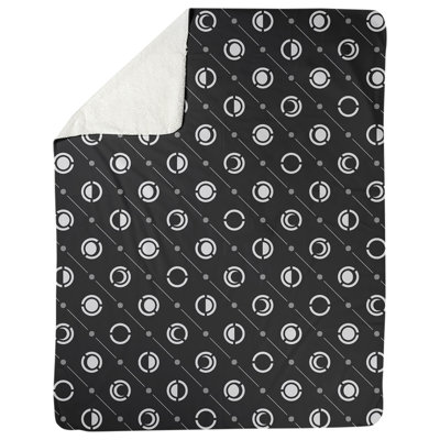 Couverture polaire moon phases