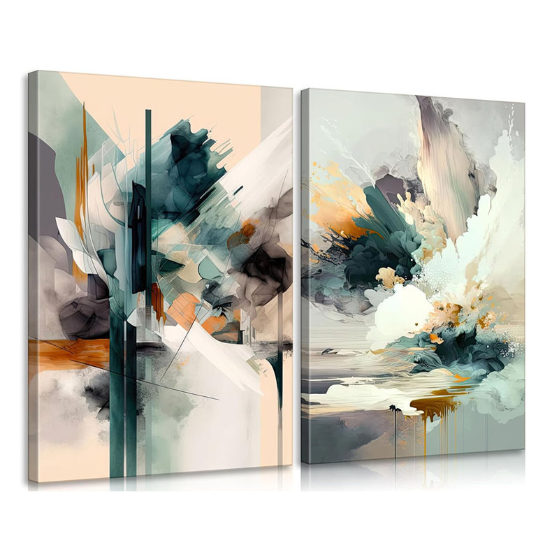 2 Piece Wrapped Canvas Print