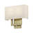 Acree 2 Light Antique Brass Ada Sconce