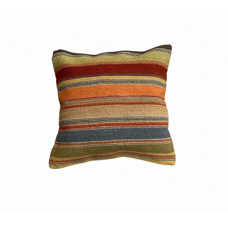 Baxman Yellow Square Cushion Cover, 45cm H x 45cm W