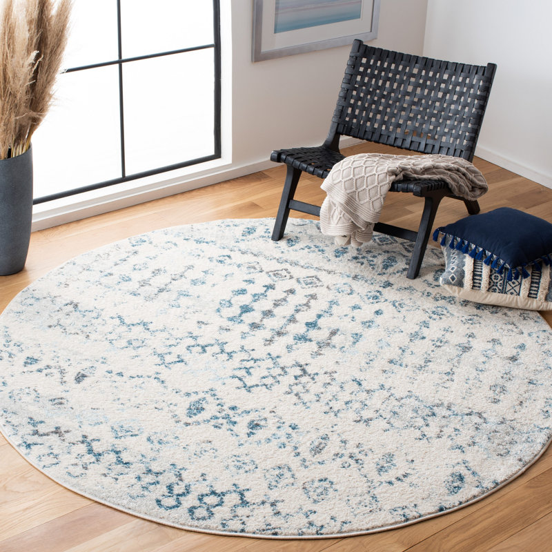 Dickens Performance Southwestern Rug, Round 6'7"