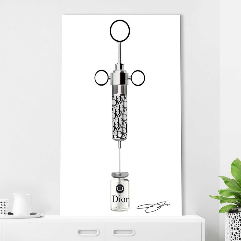 Tir de Dior (vertical) par By Jodi - impression, Toile tendue, H 30 po x l 18 po x P 1 po