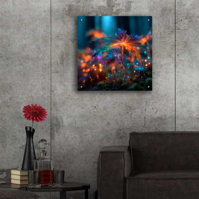  'Ethereal Glow Of Nature' by Ann Klee Acrylic Glass Wall Art, 24" x 24"