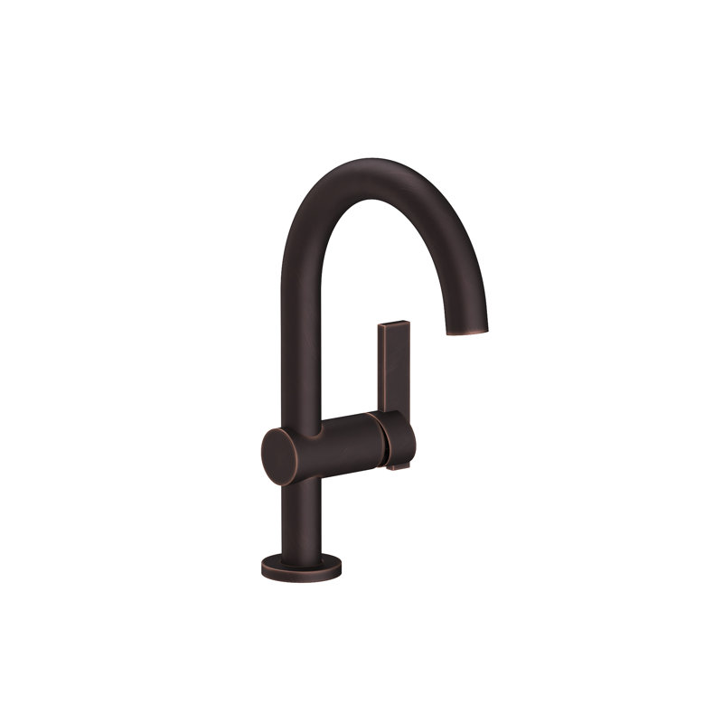Priya Single Hole Bathroom Faucet with Drain Assembly, Venetian Bronze