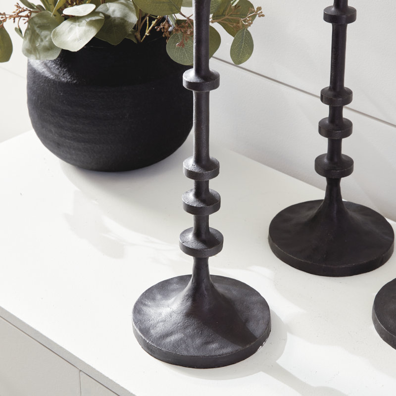 Candle Stands Bz, Black