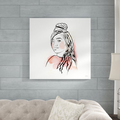 Feminine Ink II by Melissa Averinos - 1 Piece Painting on Canvas