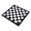 Jeu d'échecs noir Saxapahaw