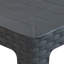 Ensemble de tables d'appoint carrées en plastique Broshouse-702920207