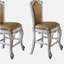 Chaise d'appoint en caramel écossais