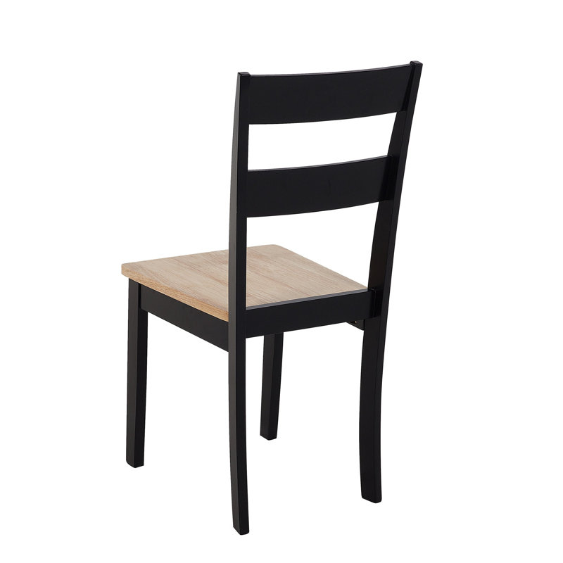 Stiefel 6 - Person Rubberwood Solid Wood Dining Set