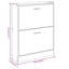 Shoe Cabinet 59x17x81 cm Engineered Wood-424662698