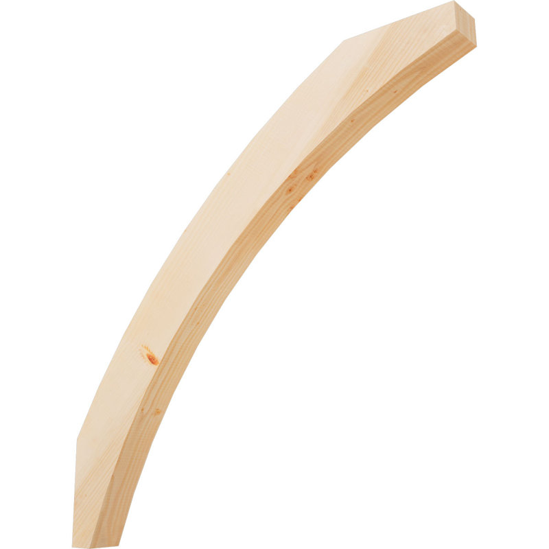 Genouillère Thorton, Sapin Douglas de 3 1/2 po (lisse), 40 po X P 40 po H