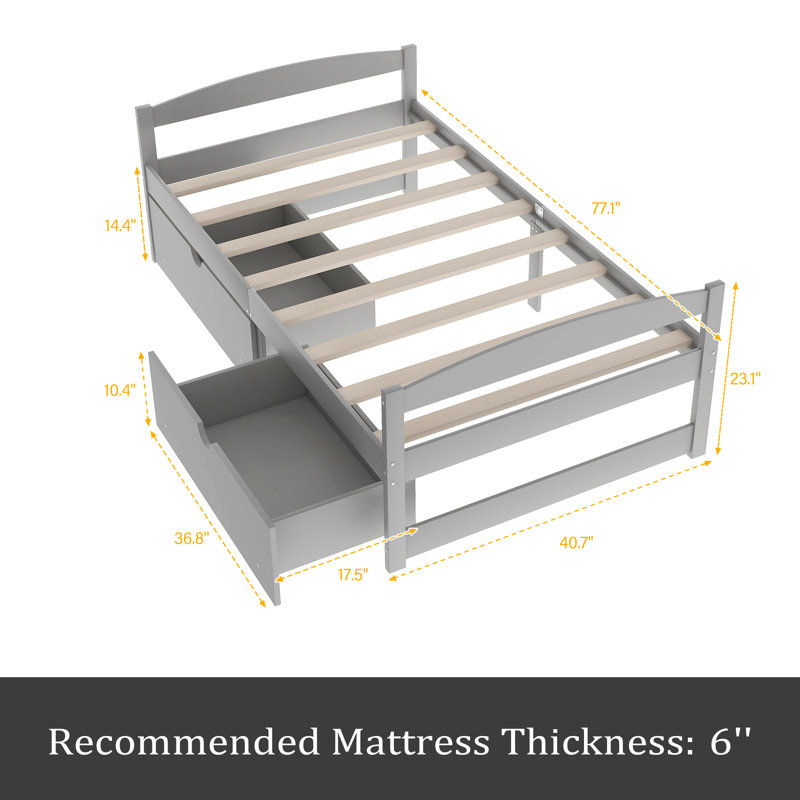 Hiltraud Daybed, Gray