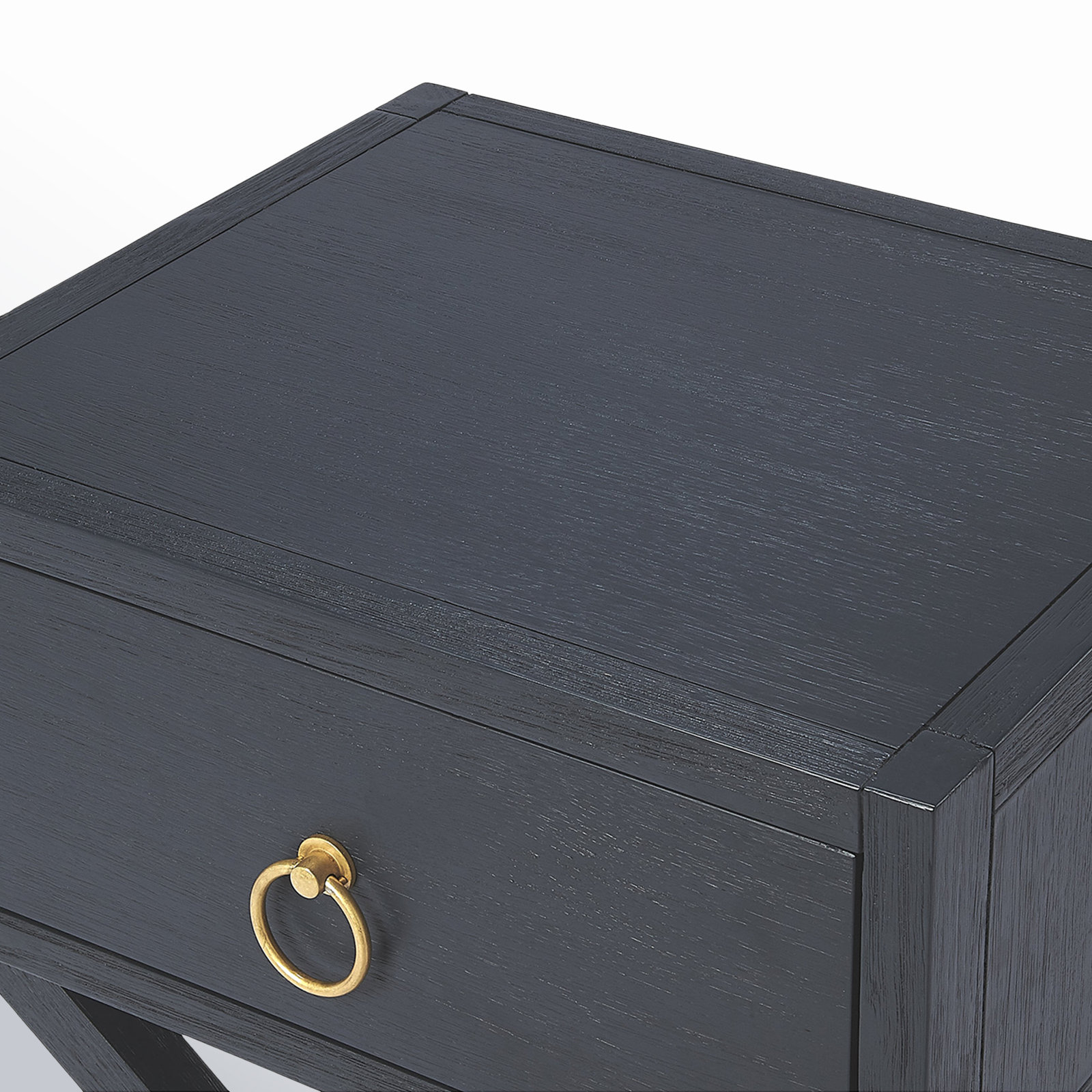 Elin 1 - Drawer Nightstand, Navy Blue