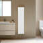 Armoire de rangement murale 43 po à une porte avec 3 tablettes réglables et rangement vertical compact