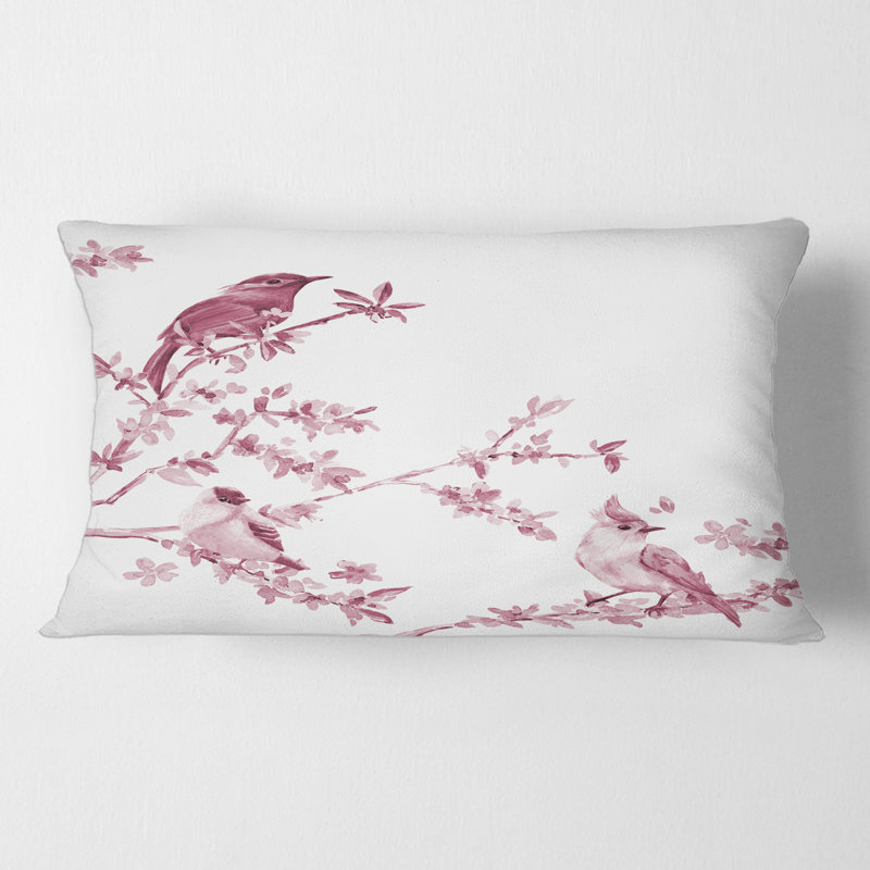 Housse et insert pour coussin décoratif Beautiful Birds