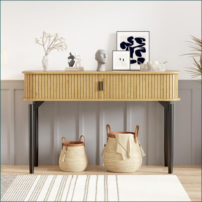 Side Table with Storage