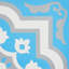 Carreau de mur et de sol à motif ciment 8 po x 8 po Taza-70634069