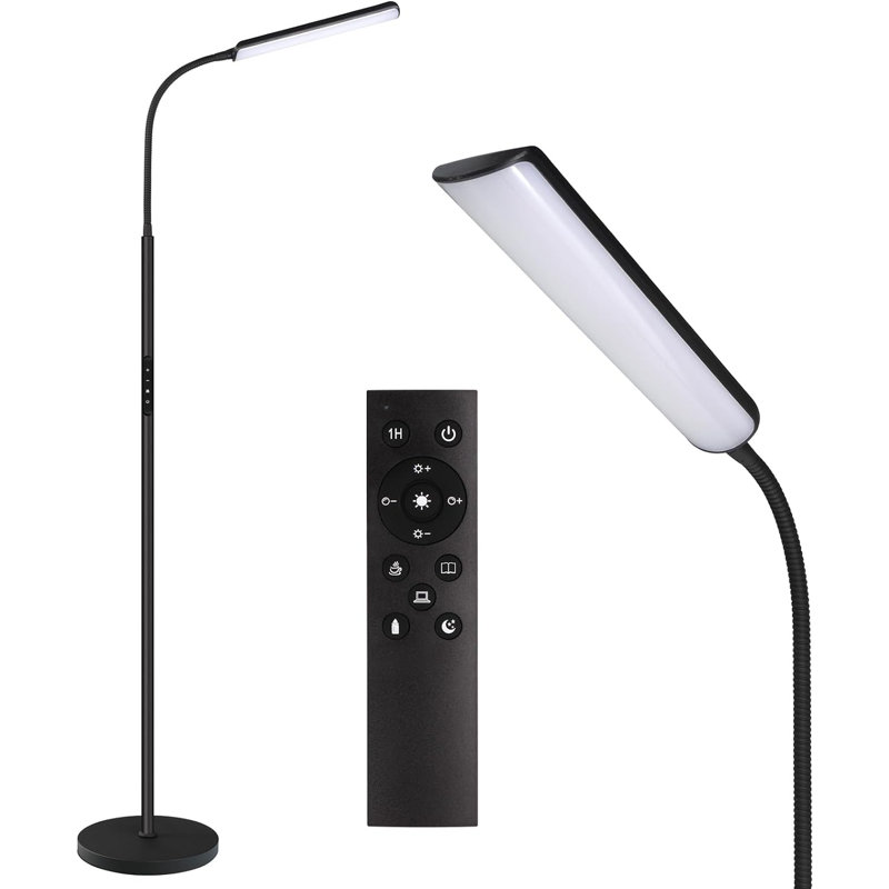 Lavaughn 58'' LED Task Floor Lamp