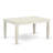 5 Piece Kitchen Table Set for 4 Includes a Rectangle Dining Room Table with Butterfly Leaf and 4 Dining Chairs, 42x60 Inch, Linen White-853754833-829207926