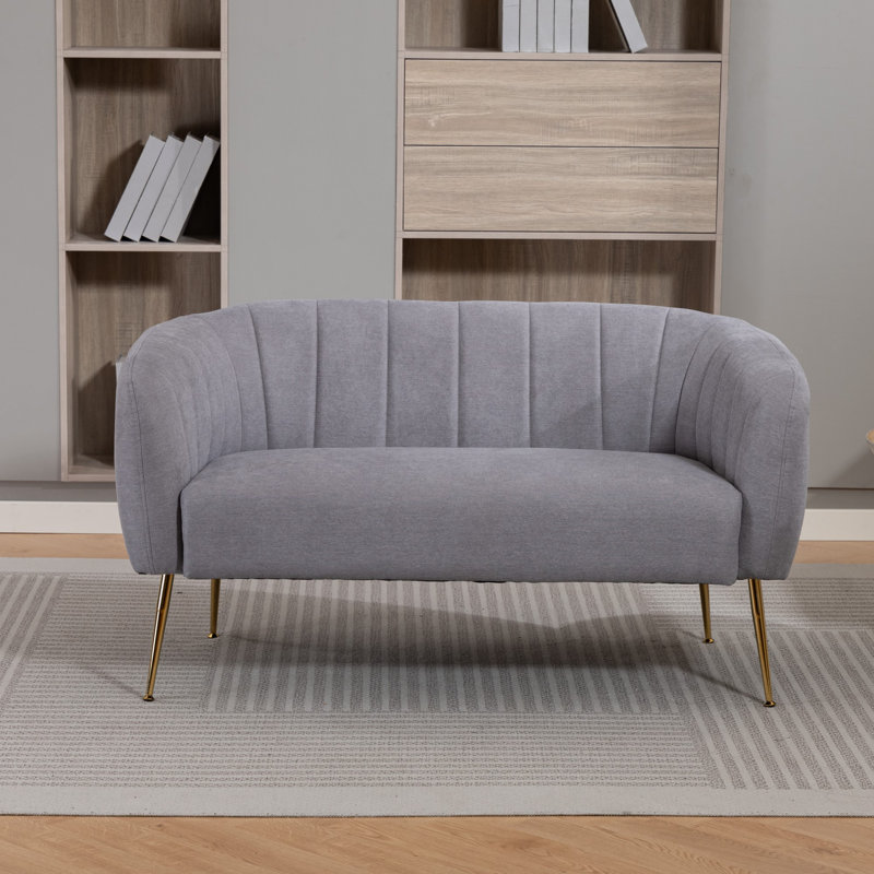 2 Seater Loveseat, Grey