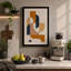 Interlocking Forms Geometric - Wrapped Canvas-240405414-240405408