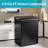 3.5 Cu. Ft Chest Freezer With Adjustable Temperature Controls With Hanging Baskets Electronic Control Top Door Open Freezer Energy Saving Quiet Operation For Dorm, Garage-119629165