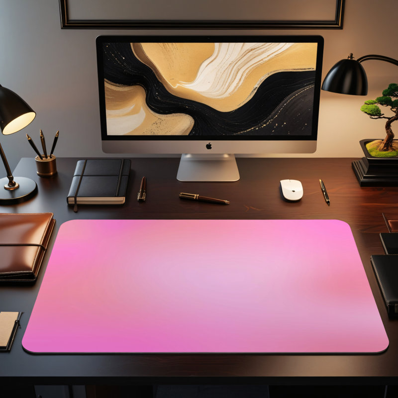 Polyester Desk Pad, 31.5x15.5