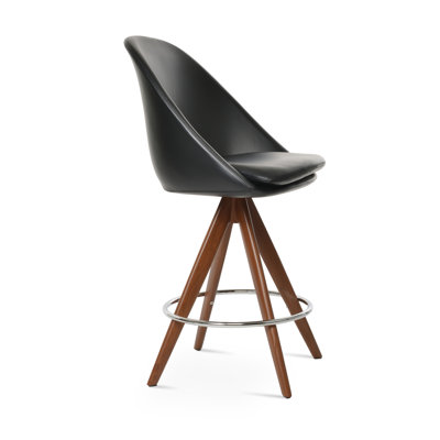 Swivel Upholstered 29.5" Bar Stool