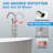 Floor Mount Bathroom Freestanding Tub Filler Faucet With Handheld Shower-108670697