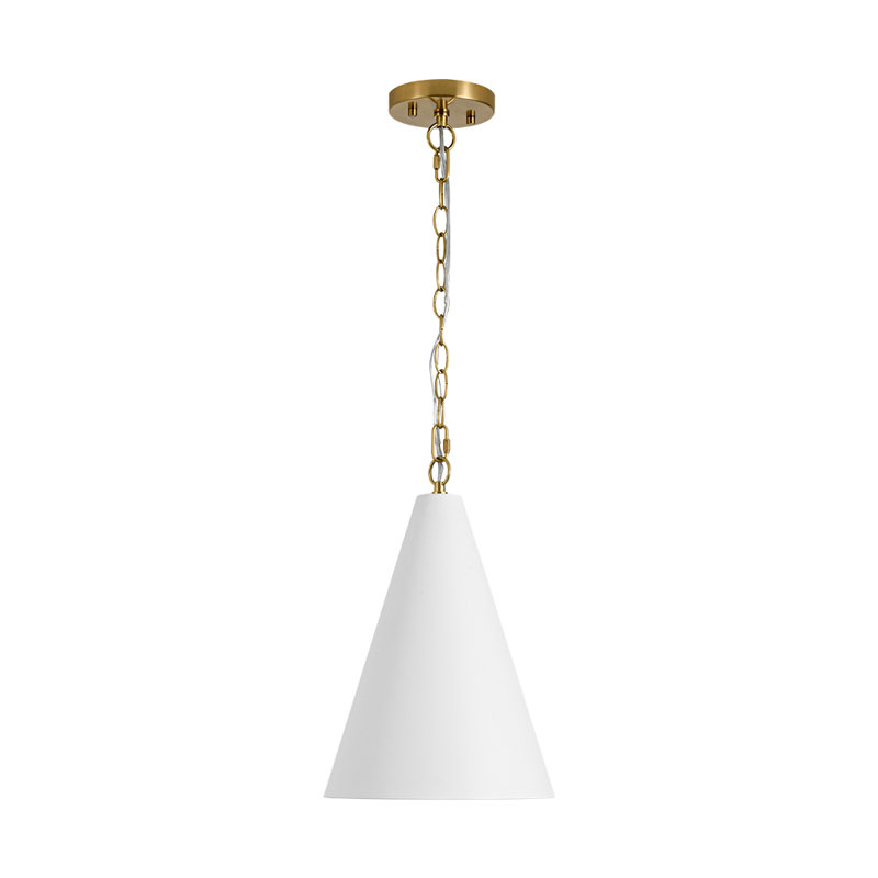 Modern 1-Light Cone Pendant