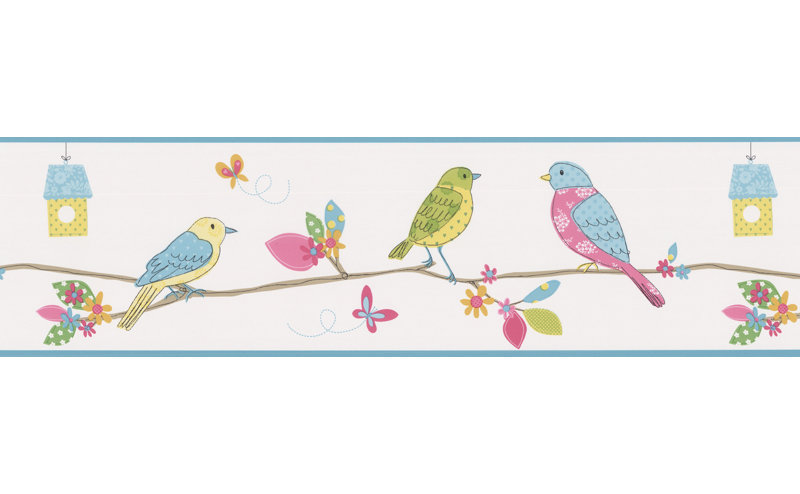 Amabel Pre-Pasted Vinyl Animal Print, 8" L x 10" W, Pink