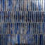 Komorebi Brick Bayou Blue 2X12 Subway Look Polished Glass Tile