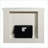 Indoor Electric Fireplace | Transitional Scrolled Floral | Touch/Remote | Antique White | Resin &amp; Synthetic Wood
