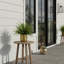 Outdoor UV-Rated Fern in Fiberstone Pot