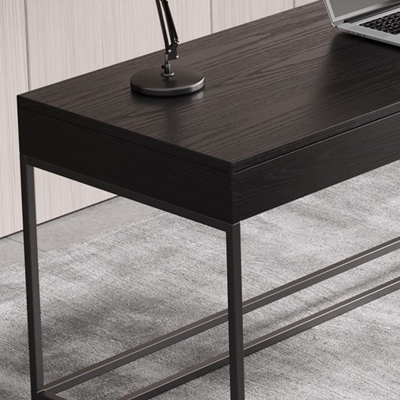 Table d'ordinateur de bureau en bois avec tiroirs pour la maison, H 29,53 po x l 47,24 po x P 23,62 po