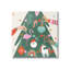 «People Decorating Christmas Tree», art texturé giclée noire par Angela Nickeas-71065134-71065135