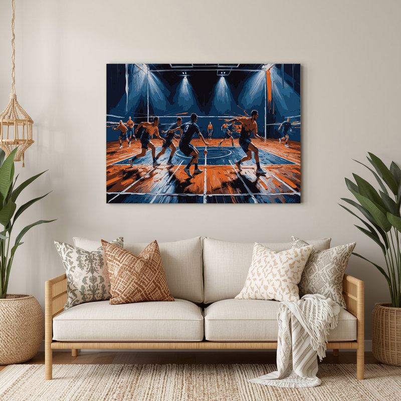 Art mural en métal mauve, H 144 po x l 216 po x P 0,05 po