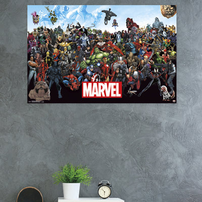 Impression sur papier 15 marvel-the lineup