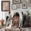 Jeté artistique 1 pièce Premium Sherpa-1016922627