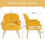 Fauteuil d'appoint en velours-1587616443