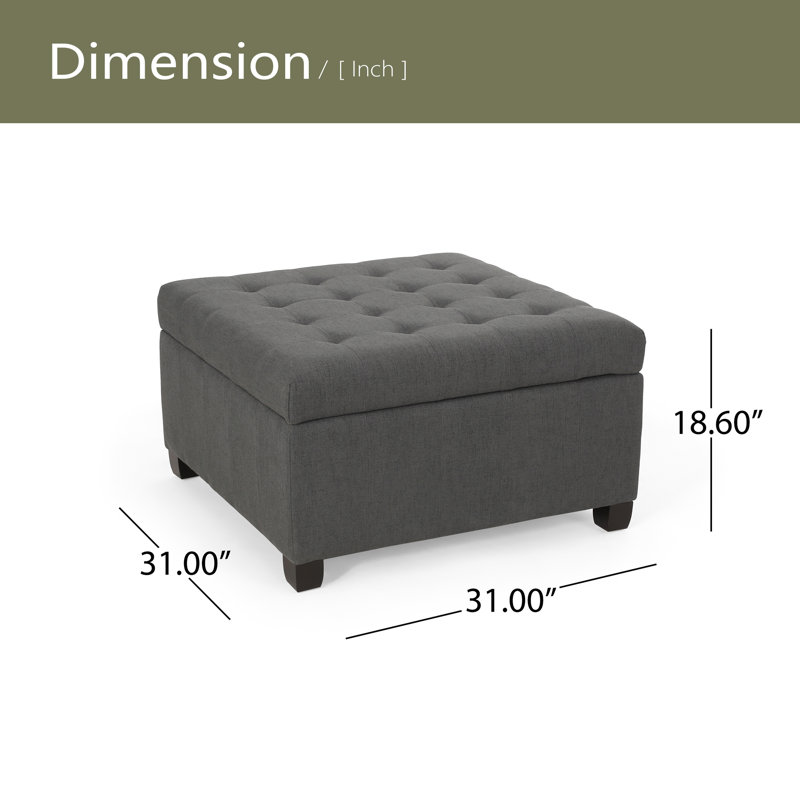 OTTOMAN, Dark Gray