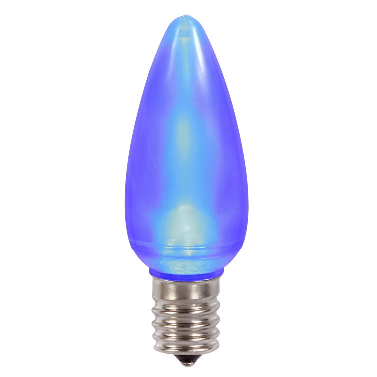 0.8 Watt Equivalent C9 E17/Intermediate LED Bulb