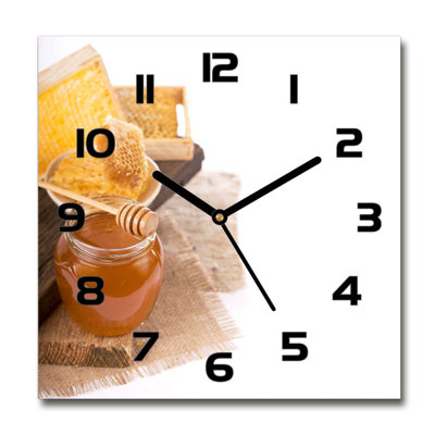 Imranul Glass Wall Clock