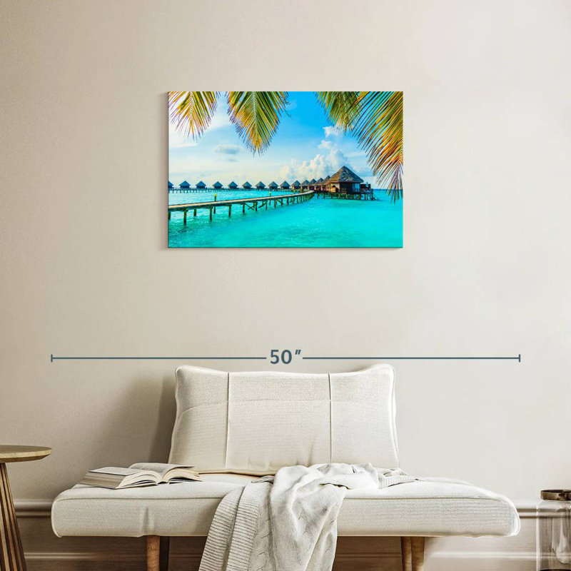 Maldives Holiday Resort, 20" H x 30" W