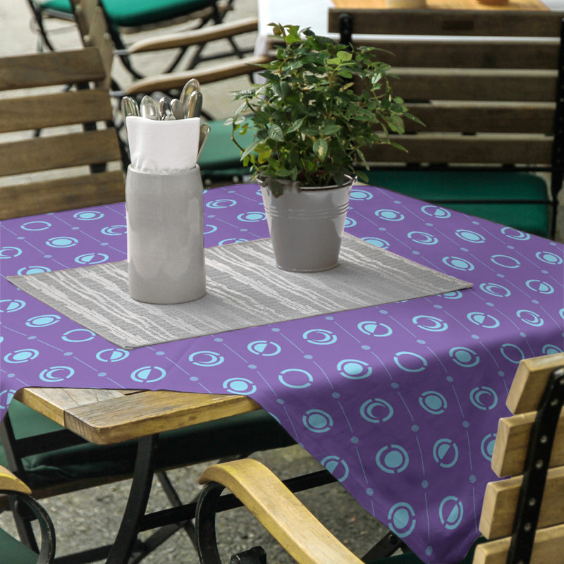 Nappe des phases de lune classiques, Mauve / bleu sarcelle