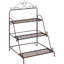 Eita 3 Tier Metal Plant Stand, Indoor Outdoor Patio Balcony Garden