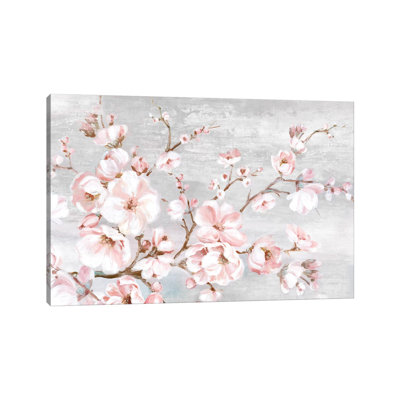 «Spring Cherry Blossoms I» par Eva Watts - reproduction d'art sur papier